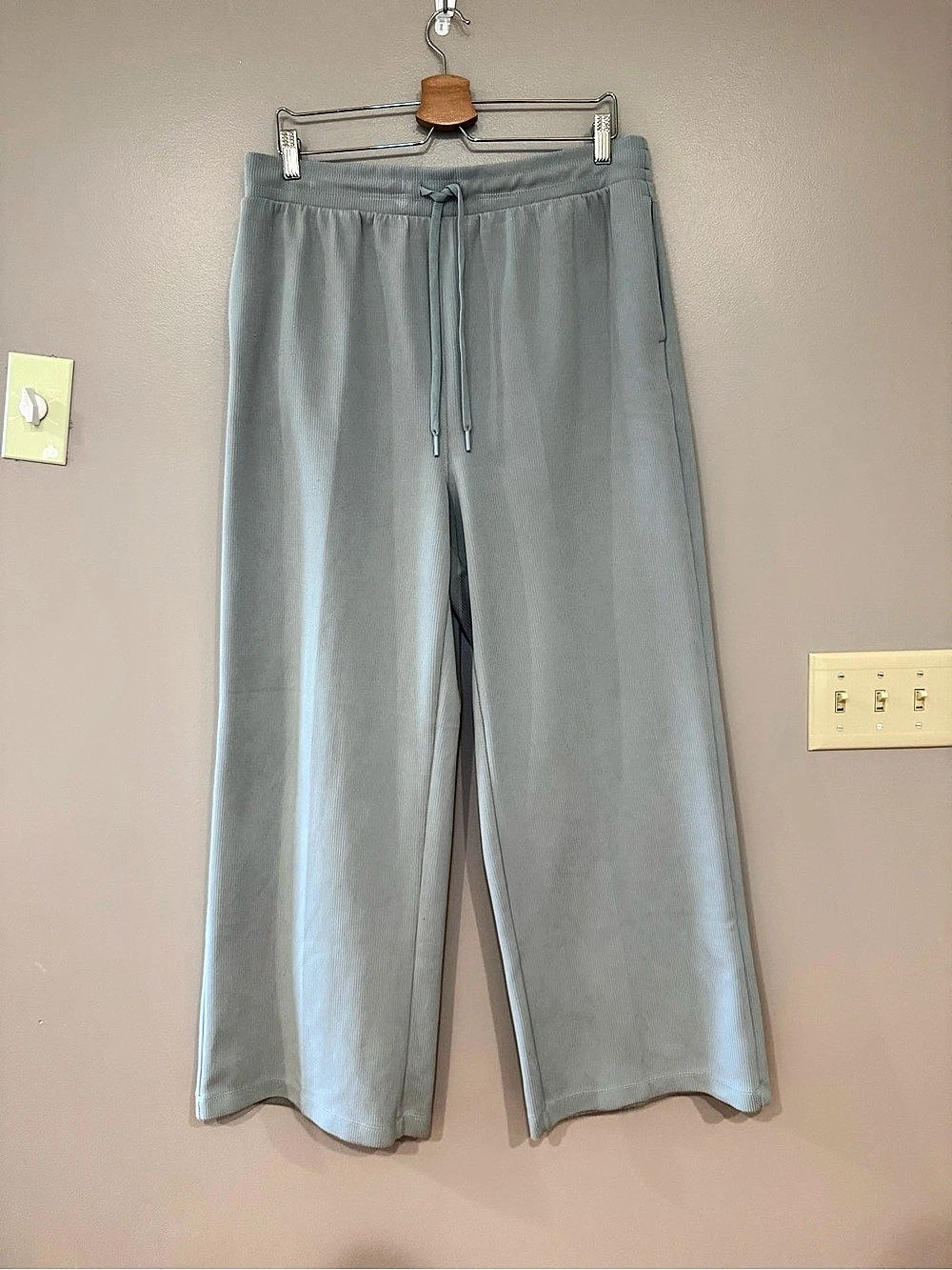 all in motion Ribbed Wide Leg Pants in Green Large